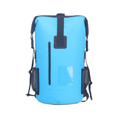 30L Rolltop Dry Sack Waterprof Bag Watertight Bag Water Resistant Drybag Kayak Motorcycle Dry Bag Backpack Outdoor Boat Raft Bag