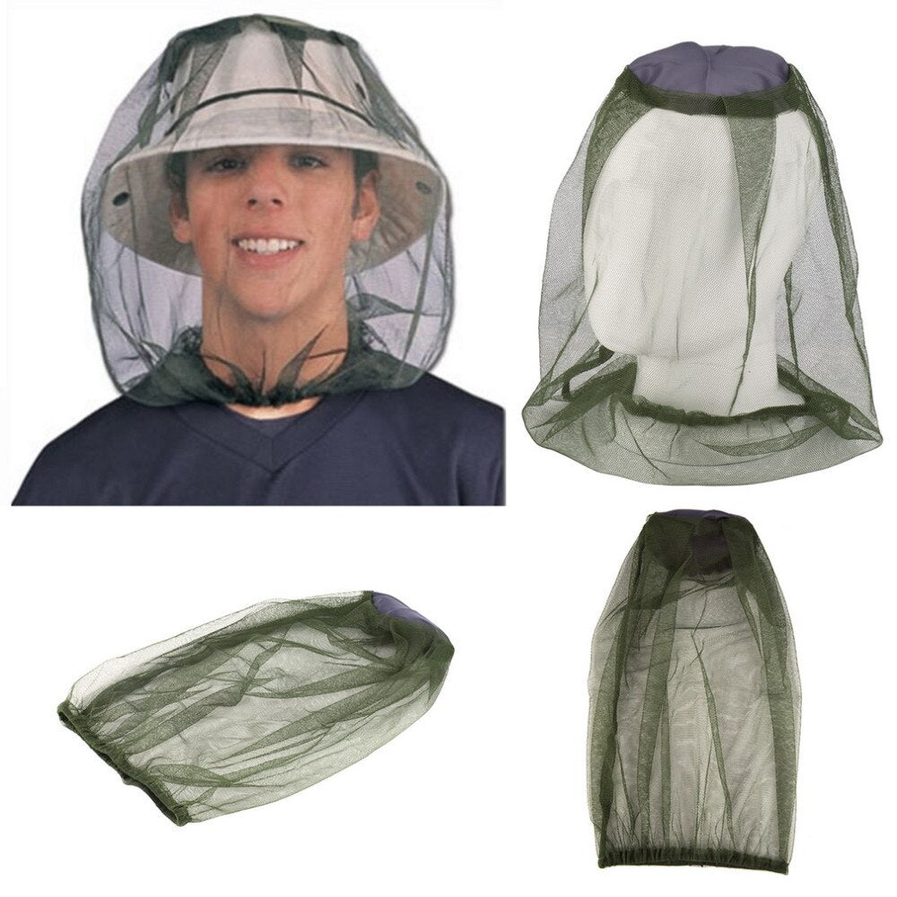 Outdoor Tool Bushcraft  Travel Kit Mosquito Net Hat Fishing Cap Hunting Accessory Hike Camp equipment Anti-bee Safety Survival