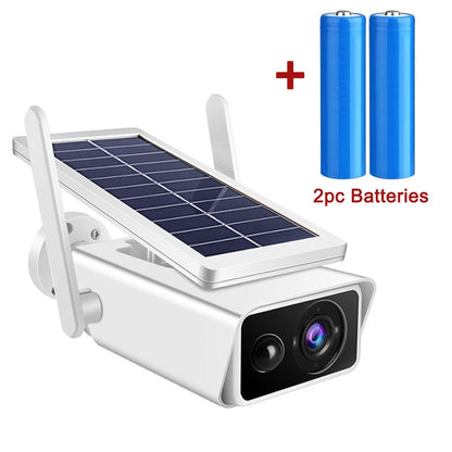 4MP Wireless Outdoor Camera Wifi Security Cameras Video Surveillance Smart Home Ip Cctv Hidden Solar Panel Survalance Protection