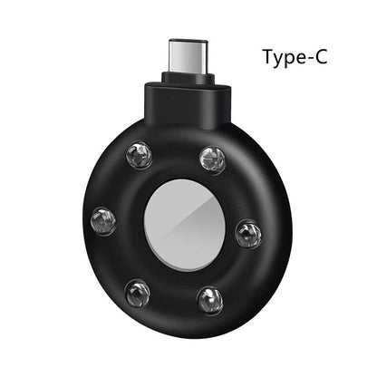 Portable Anti-candid Camera Detector For Outdoor Travel Hotel Rental IR Alarm Hidden Camera Finder with Led Light