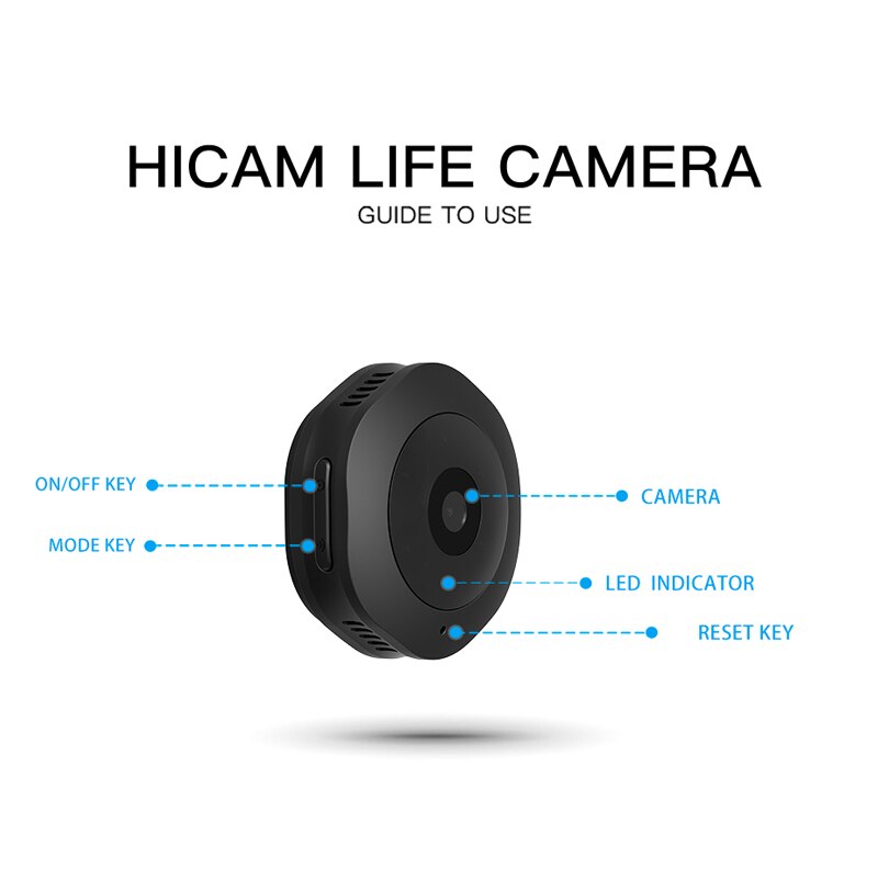 Wifi Mini Camera Surveillance Micro Cam Invisible Espion Spia Bodycam Espia Oculta Tiny Hiden Spiacam Camouflaged Video Recorder