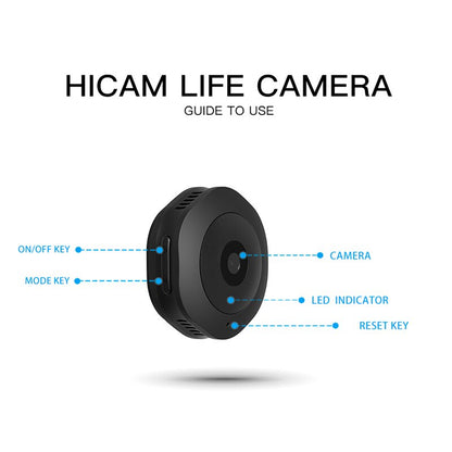 Wifi Mini Camera Surveillance Micro Cam Invisible Espion Spia Bodycam Espia Oculta Tiny Hiden Spiacam Camouflaged Video Recorder